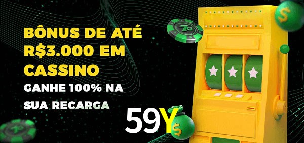 59Y melhor bônus de depósito