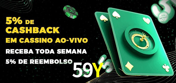 Promoções do cassino ao Vivo 59Y